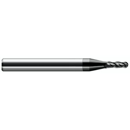 Harvey Tool Miniature End Mill - Ball - Stub & Standard 74008-C4